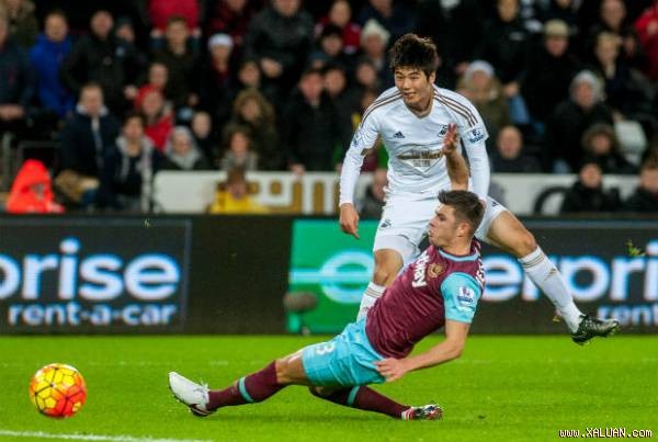 Ki Sung-yueng sẽ vắng mặt trong trận Swansea City – Man City.