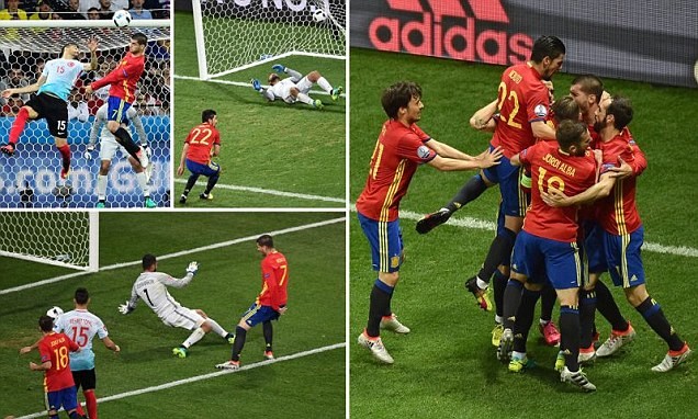 Tây Ban Nha đã tạo ra chiến thắng đậm nhất kể từ đầu giải.