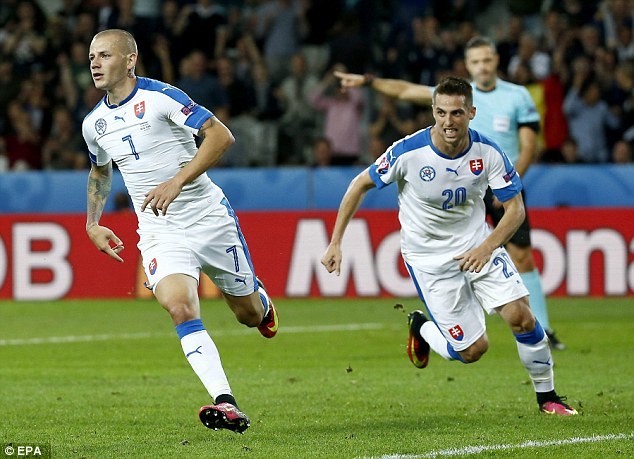 Các cầu thủ Slovakia tự tin rằng họ có thể hạ tuyển Anh.