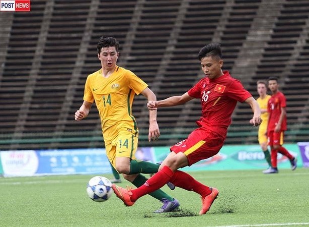 U16 Việt Nam thắng đậm U16 Australia 3-0.