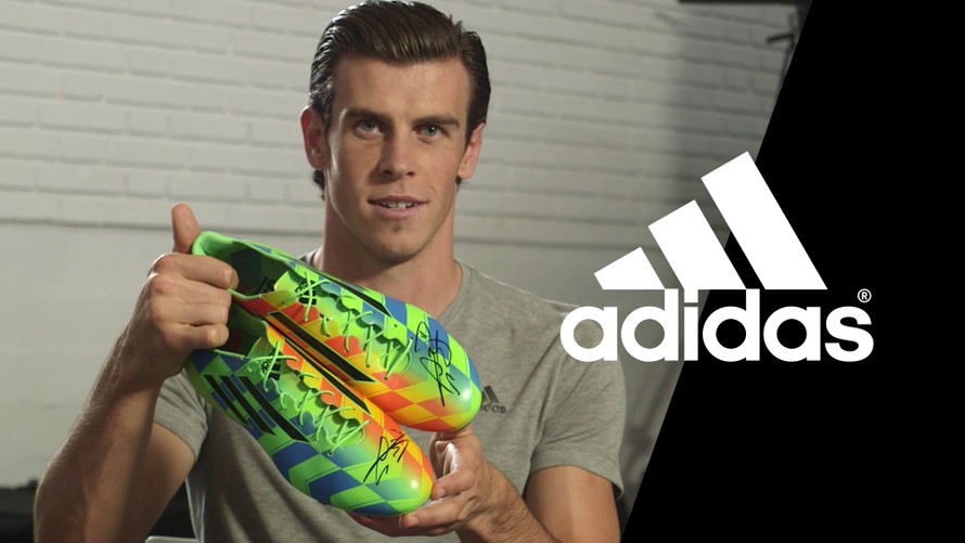 Bale hiện là đại diện của Adidas.