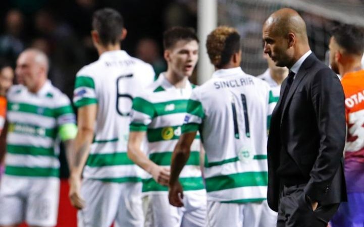 HLV Guardiola không thất vọng khi Man City bị Celtic cầm hòa.