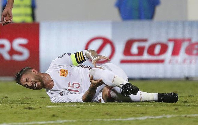 Ramos chấn thương nặng và sẽ phải nghỉ thi đấu 1 tháng.