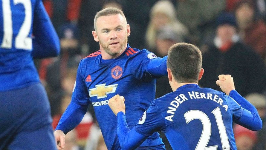 Đội bóng Trung Quốc mời gọi Rooney lương 1 triệu bảng/tuần.