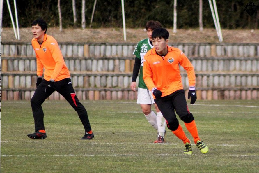 Xuân Trường ra sân, Gangwon FC đại thắng 4-0.