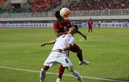 ĐT Indonesia thảm bại trước Myanmar.