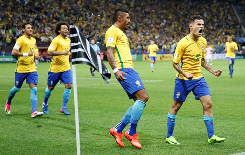 Brazil chính thức đoạt vé World Cup 2018.