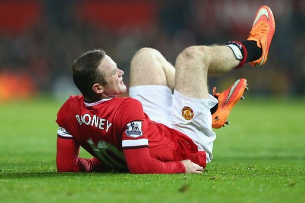 Rooney là gương mặt mới nhất của M.U dính chấn thương.