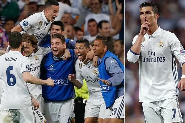 Real Madrid lập kỳ tích 7 lần liên tiếp góp mặt ở bán kết Champions League.
