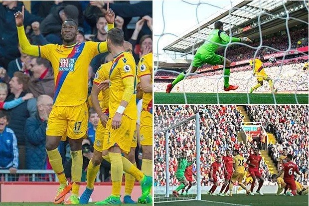 Benteke tỏa sáng giúp Crystal Palace hạ Liverpool 2-1.