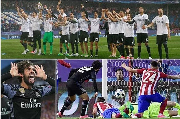 Isco giúp Real Madrid giành vé vào chơi chung kết Champions League.