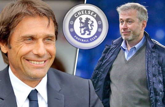 Tỷ phú Abramovich chi 200 triệu bảng để HLV Conte nâng cấp Chelsea.