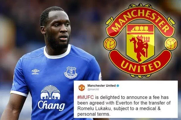 M.U chốt xong “bom tấn” Lukaku, giá 100 triệu bảng.