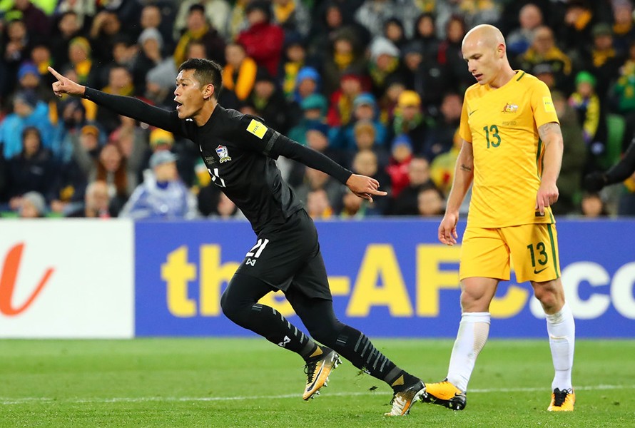 Thái Lan không thể gây bất ngờ trước Australia.
