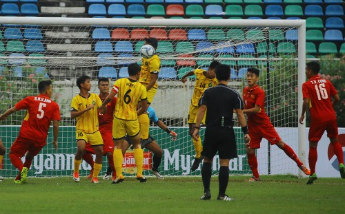 U18 Việt Nam thắng 8-1 Brunei.