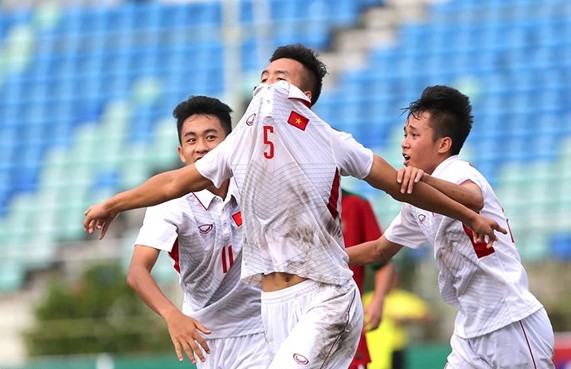 U18 Việt Nam có chiến thắng thuyết phục trước U18 Indonesia. Ảnh: Zing