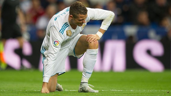 Cristiano Ronaldo thường cáu giận mỗi khi không ghi bàn.