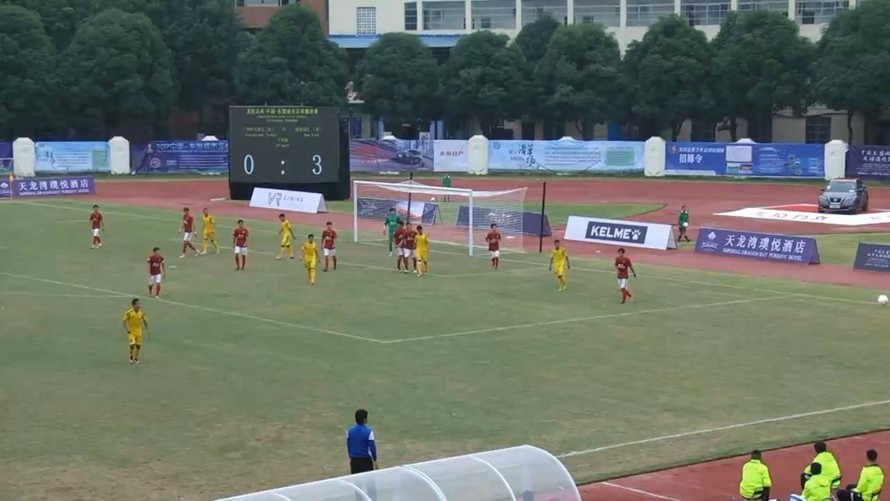 CLB Nam Định có chiến thắng bất ngờ trước Guangzhou Evergrande.