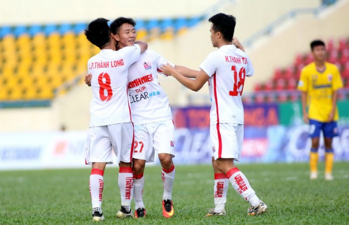 Hoàng Thanh Tùng đã chơi nổi bật khi U21 HAGL thắng U21 Đồng Tháp.