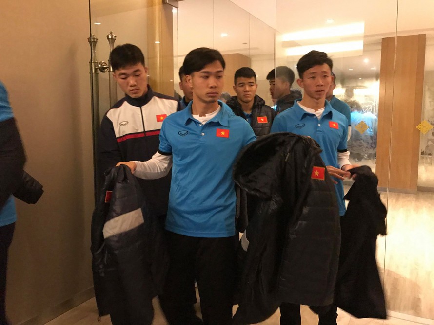 U23 Việt Nam ở tại khách sạn 5 sao khi đến Côn Sơn.