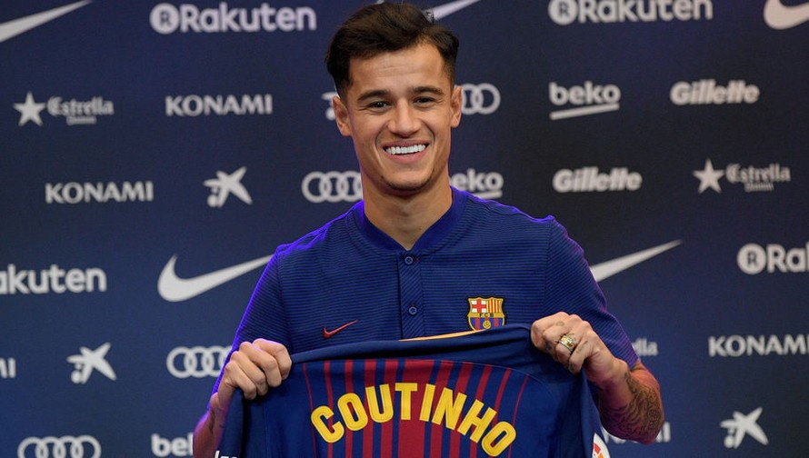 Philippe Coutinho gia nhập Barcelona với tổng phí chuyển nhượng lên tới 160 triệu euro.