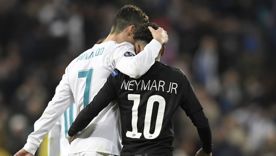 Neymar muốn trở thành đồng đội với Ronaldo ở Real Madrid?