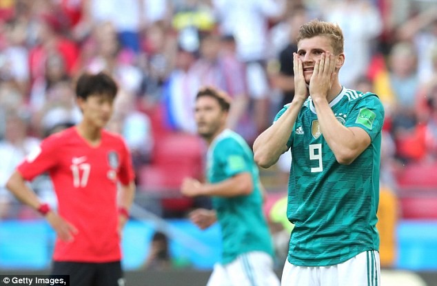 Đội tuyển Đức xách valy về nước ngay sau vòng bảng World Cup 2018.