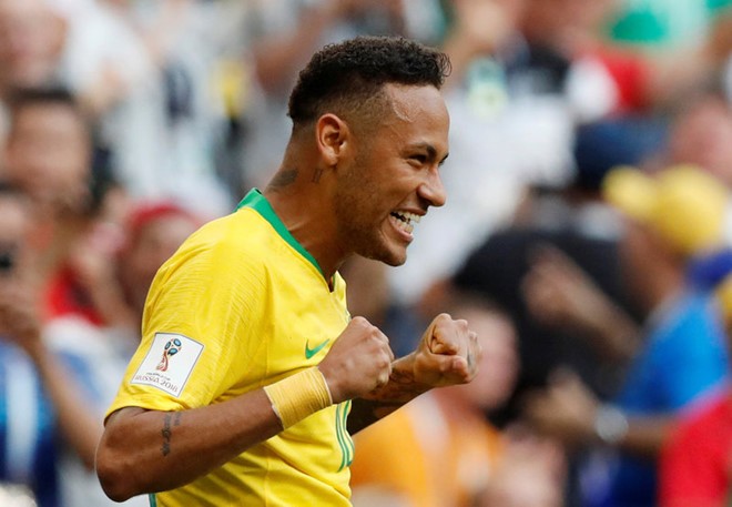 Neymar sẵn sàng cho trận đấu với Bỉ.