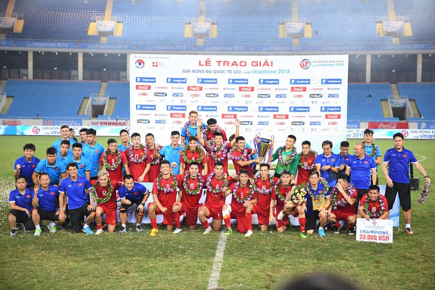 U23 Việt Nam vô địch với thành tích bất bại.