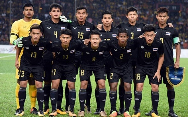Olympic Thái Lan quyết vào tới chung kết môn bóng đá nam ASIAD 18.