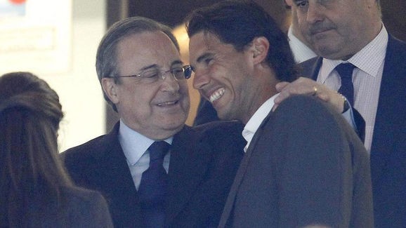 Chủ tịch Perez muốn Nadal kế vị mình tại Real Madrid.