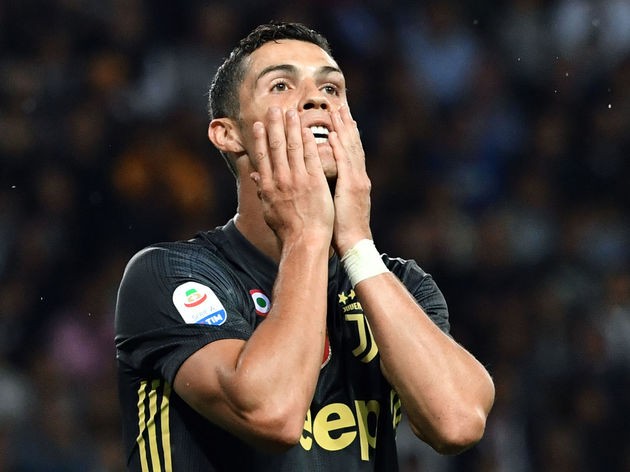 Cristiano Ronaldo vẫn chưa thể ghi bàn cho Juventus.