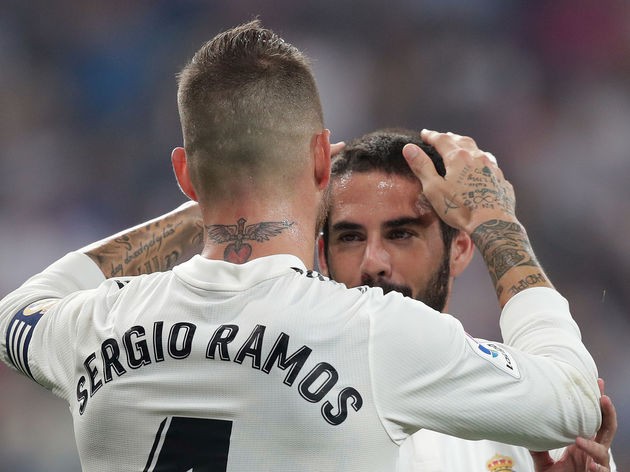 Ramos và Isco sẽ vắng mặt ở trận đấu với CSKA Moscow vì chấn thương.