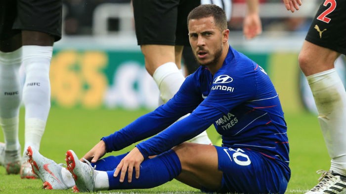 Hazard lỡ trận gặp BATE Borisov vì lý do sức khỏe.