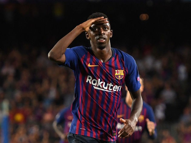 Ousmane Dembele nguy cơ bị Barcelona bán trong mùa đông 2019.
