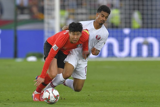 Son Heung-min thi đấu mờ nhạt tại Asian Cup 2019.