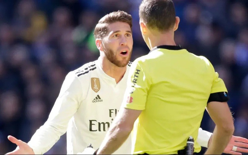 Sergio Ramos đã phải nhận 20 thẻ đỏ tại La Liga.
