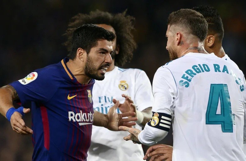 Các trận El Clasico giữa Real Madrid và Barcelona đều diễn ra căng thẳng.