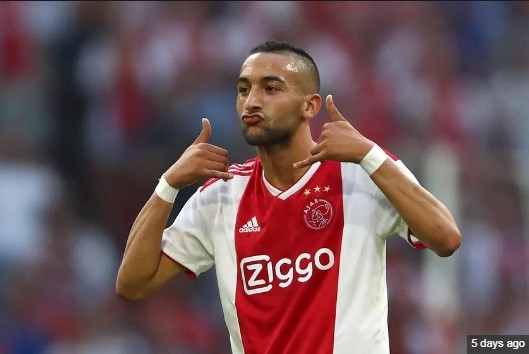 Hakim Ziyech xác nhận rời Ajax trong mùa hè 2019.