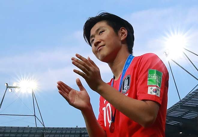 Lee Kang-in đoạt danh hiệu "Quả bóng vàng" tại U20 World Cup 2019.