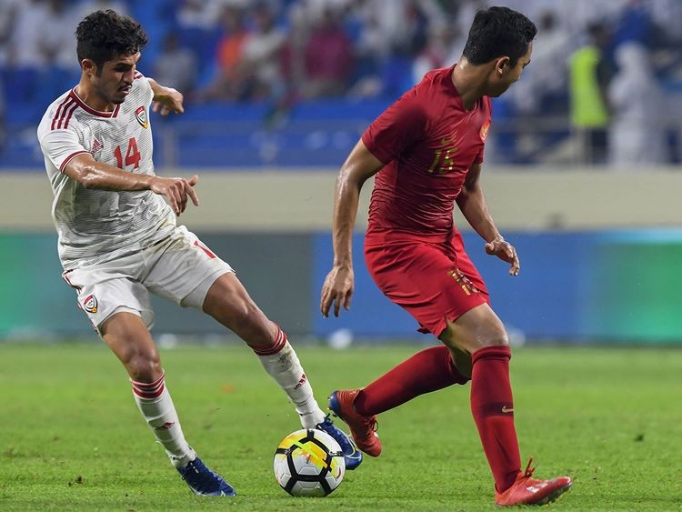Đội tuyển Indonesia không thể tạo ra bất ngờ nào trước UAE.