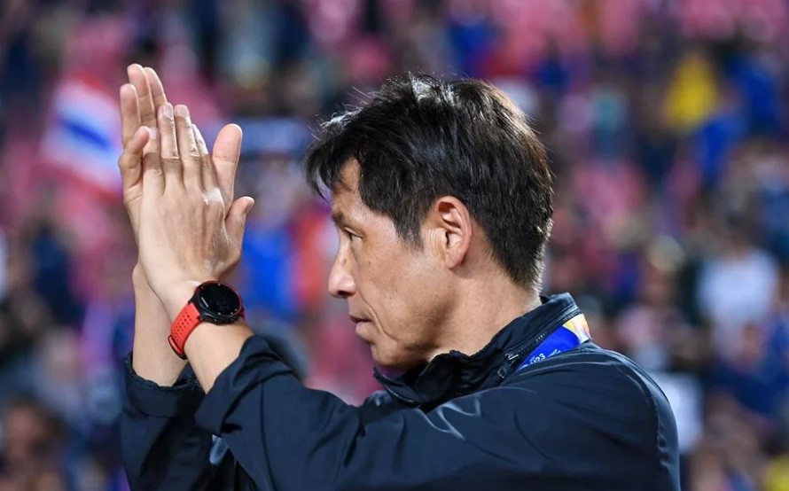 HLV Akira Nishino lạc quan về cơ hội tiến sâu của U23 Thái Lan.