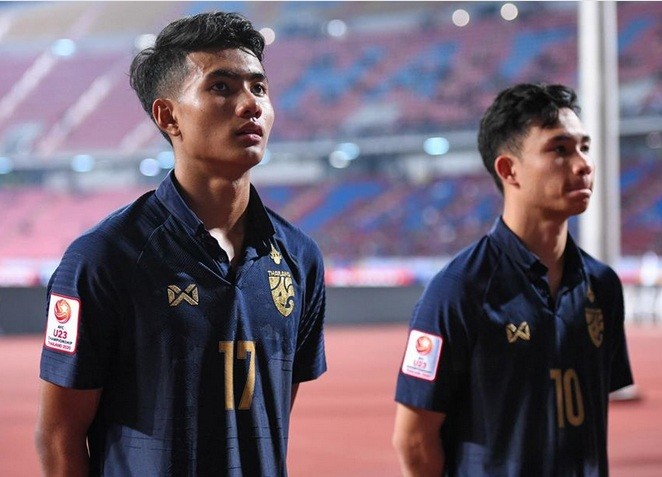 Anh em nhà Supachok – Suphanat đều ghi bàn trong trận gặp U23 Bahrain.