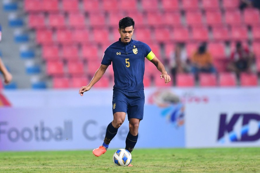 Shinnaphat Leeaoh tự tin trước cuộc đối đầu với U23 Iraq.