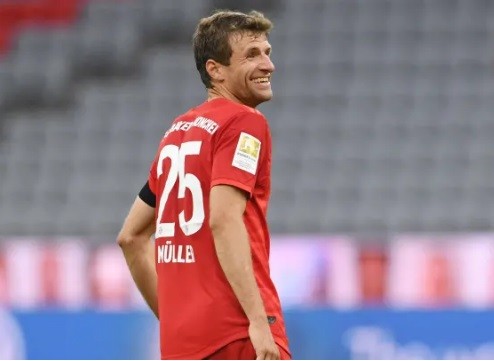 Thomas Muller đã cán mốc 20 đường kiến tạo thành bàn tại Bundesliga mùa này.