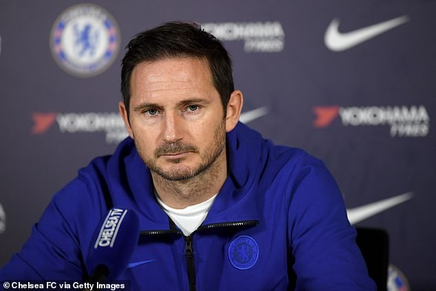 HLV Frank Lampard của Chelsea.