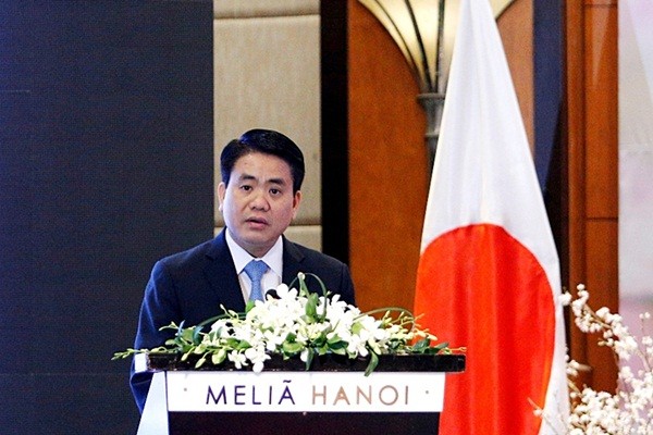 Chủ tịch TP Hà Nội phát biểu tại buổi toạ đàm