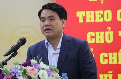 Chủ tịch Hà Nội Nguyễn Đức Chung thẳng thắn và quyết liệt trong những phát ngôn cũng như hành động.