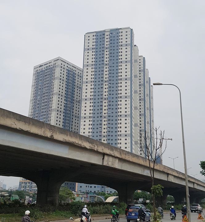 Dự án Kim Văn-Kim Lũ (quận Hoàng Mai, Hà Nội), một trong những dự án bị điều chỉnh quy hoạch chi tiết 1/500 nhiều lần theo hướng nâng tầng, tăng mật độ.