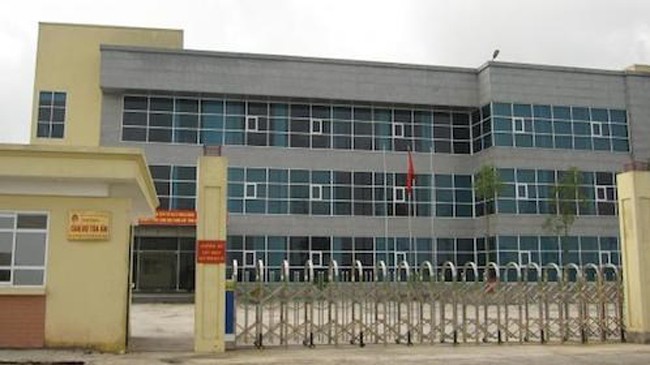 Học viện Toà án được thành lập trên cơ sở trường cán bộ Toà án.